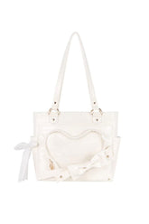 Floating Amber Transparent Love Bowknot Sweet Elegant Lolita Shoulder Bag 4 Colors